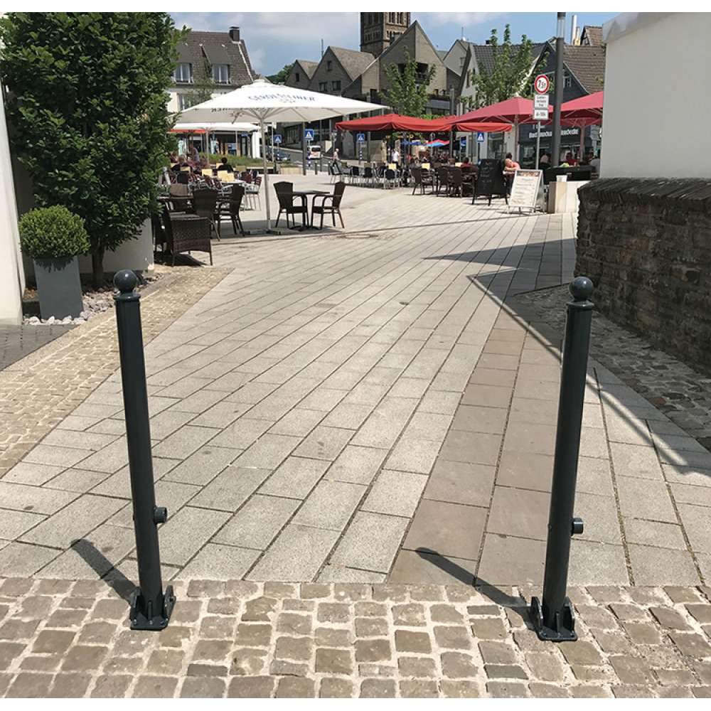 Stilpoller, Ø 60 mm mit Kugelkopf