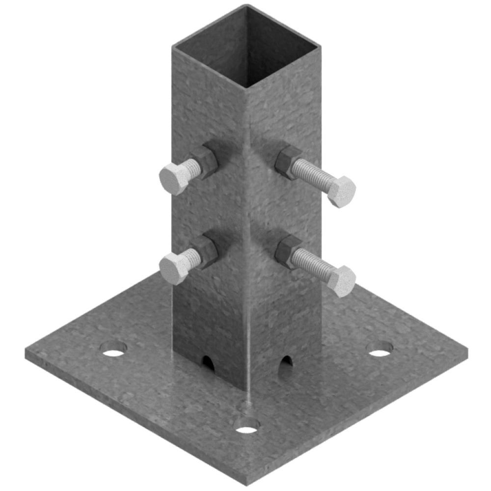 Adapterplatte für Beton-Aufstellvorrichtung