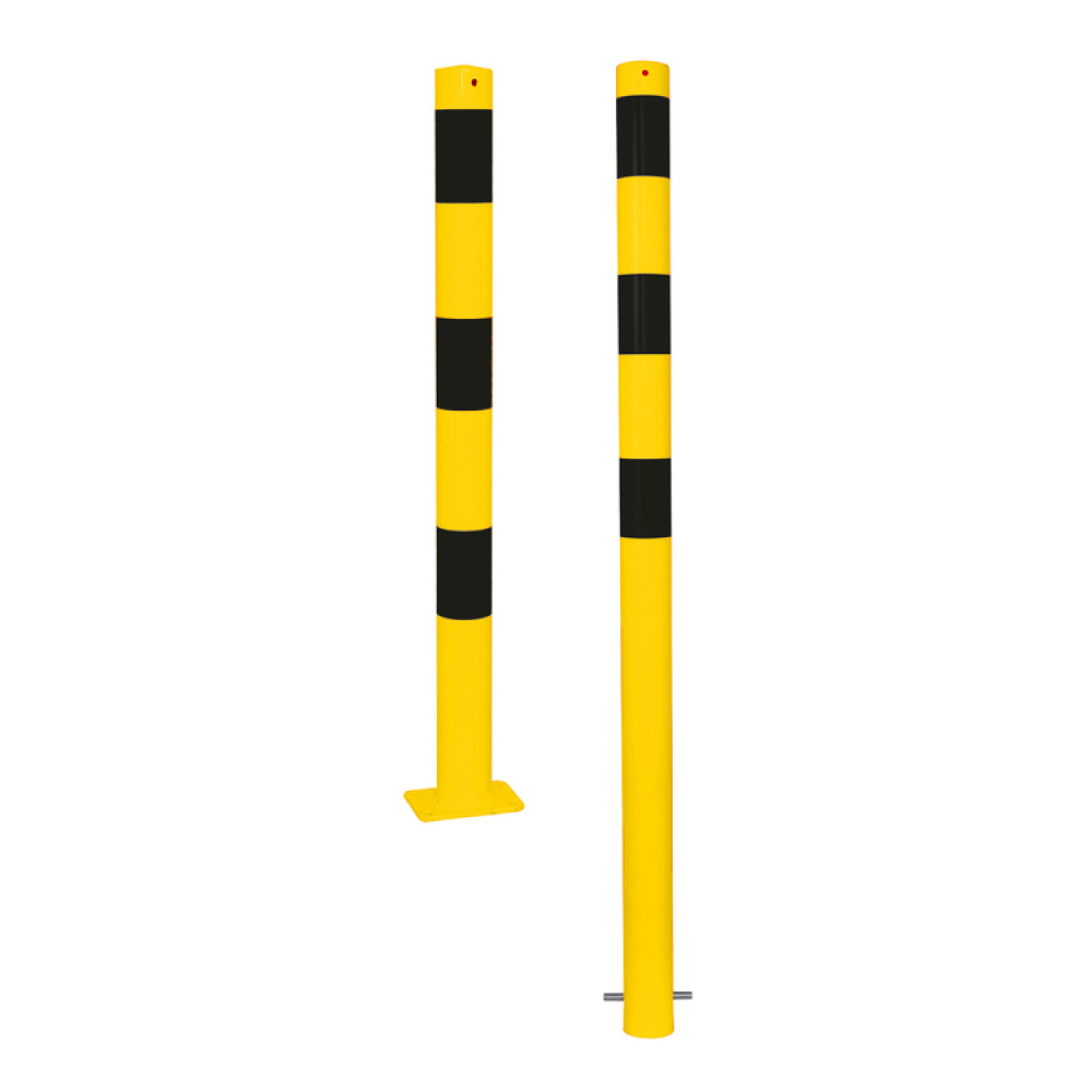 Stahlrohrpoller/Rammschutzpoller 'Bollard' Ø 89 mm