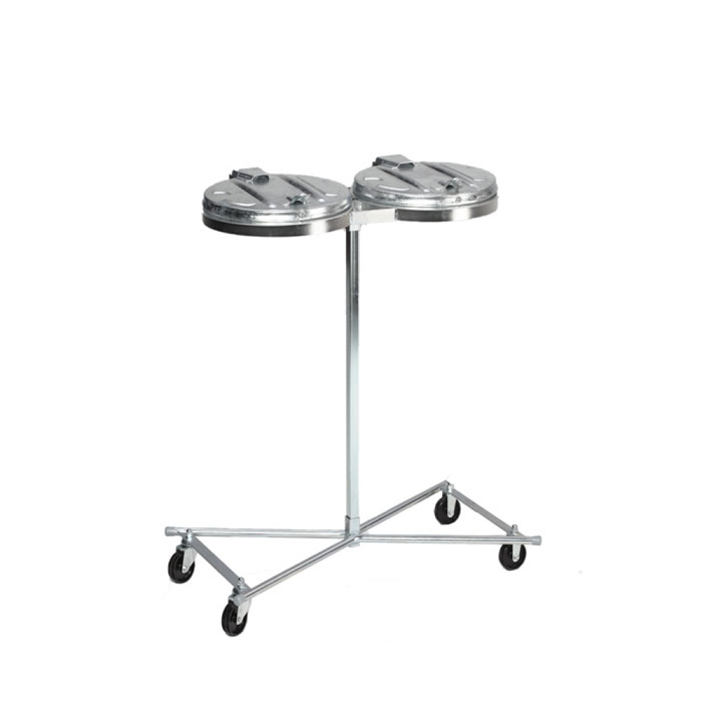 Anwendungsbeispiel: Gestell verzinkt und Kunststoffdeckel (Art. 17431)