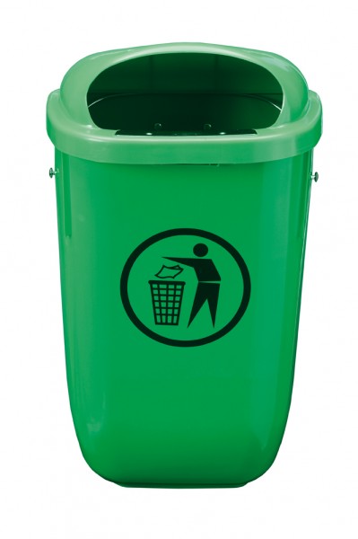 Abfallbehälter PE - Inhalt 50 Liter